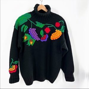 Vintage Outlander Fruit sweater L